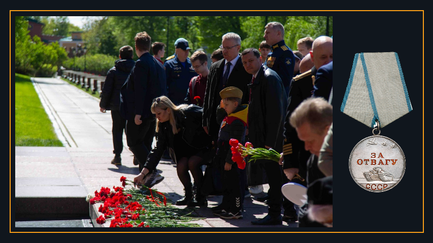 Сегодня наш праздник - С днём победы!!!
