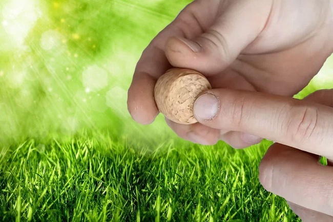 Крутая самоделка из пробки от вина.