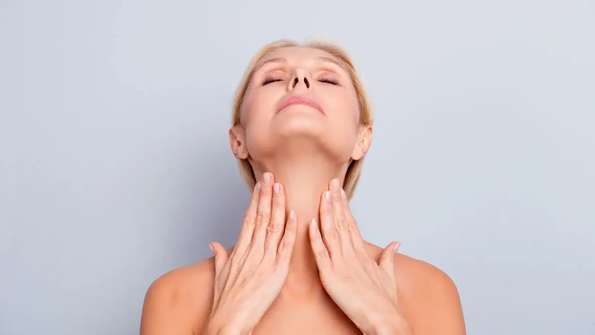 Как уменьшить морщины на шее.