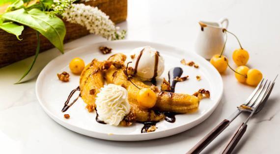 Как жарить бананы на гриле?