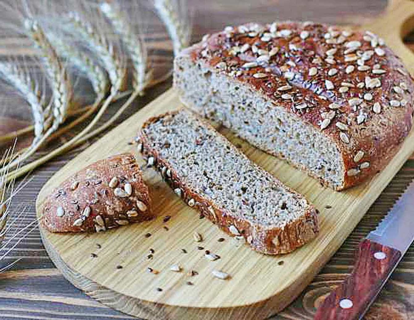 Хлеб цельнозерновой без замеса