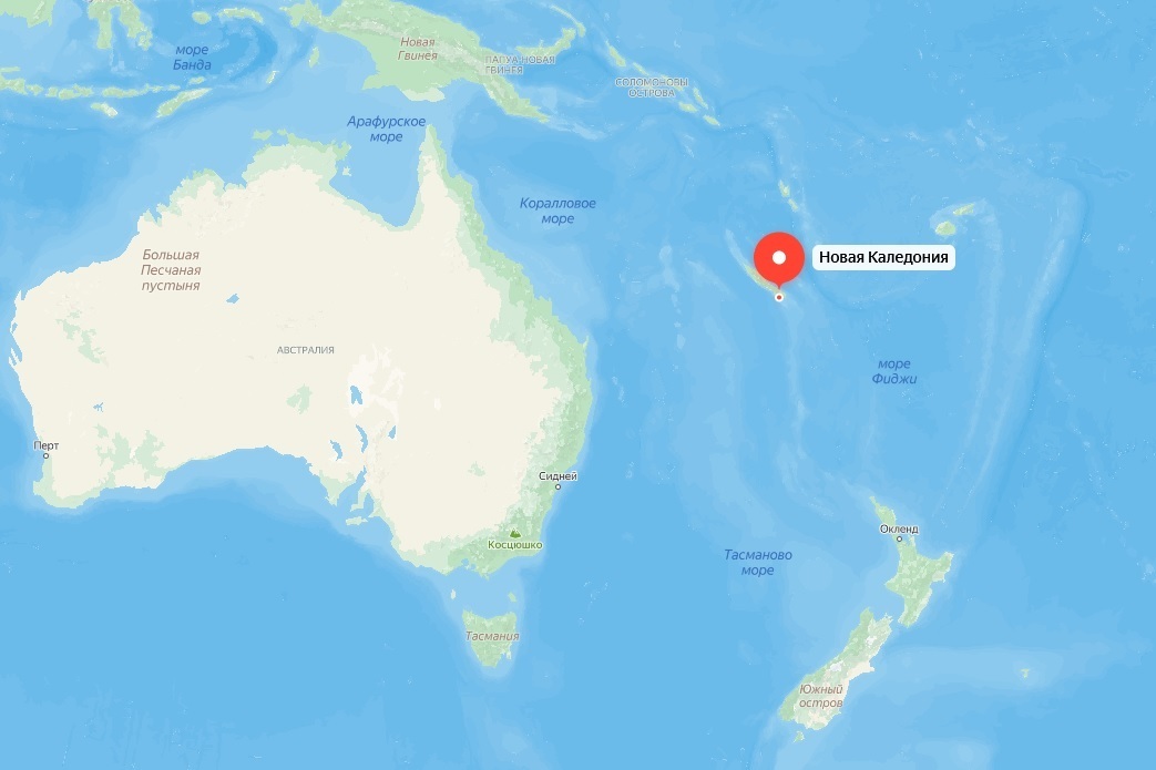 Новая Каледония это где?
