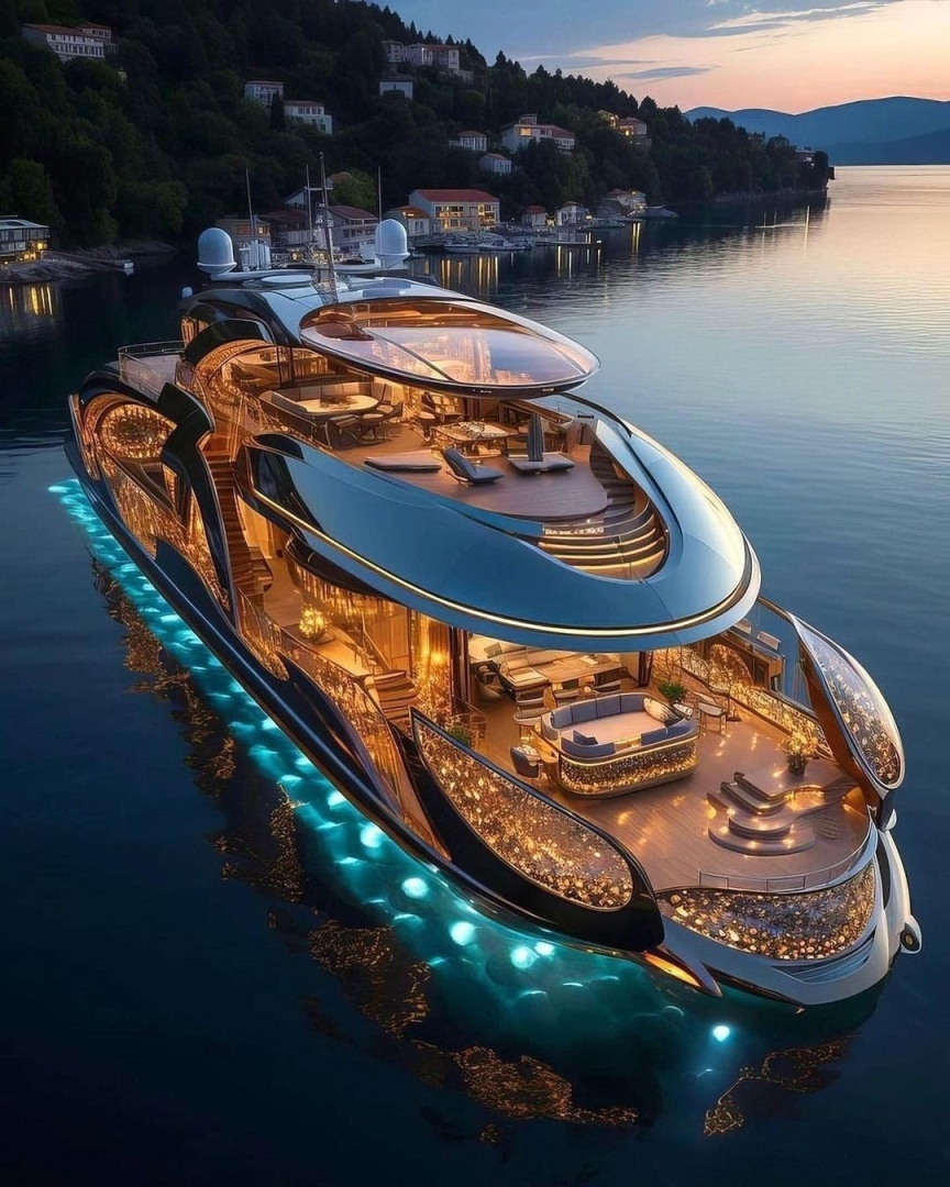 Дорогие яхты и роскошная жизнь.