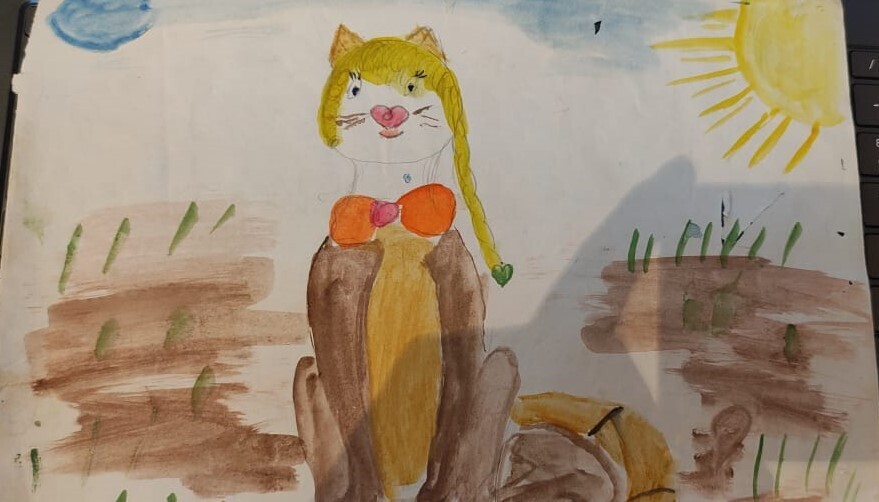 А вы храните детские рисунки своих детей? Мама привезла мне мои рисунки. Случай в детском саду