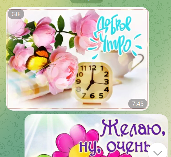 Подруга каждый день присылает картинки с пожеланиями.. Меня это уже бесит!