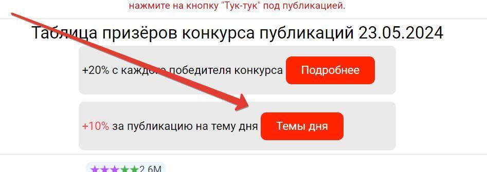 Тема дня на 9111. Рекомендуемые темы для конкурса публикаций