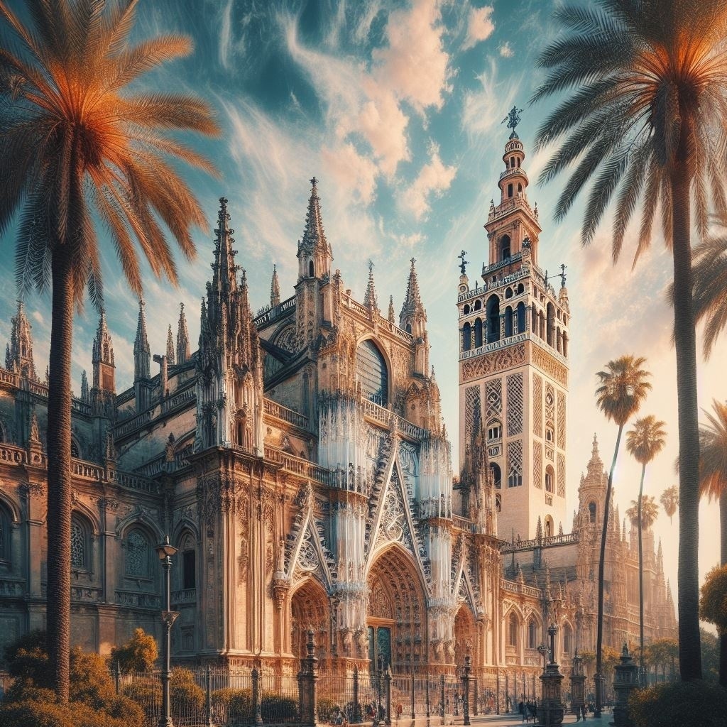 🌟 Привет, друзья! Сегодня хочу поделиться с вами волшебными моментами из Севильи, Испания. 🌟