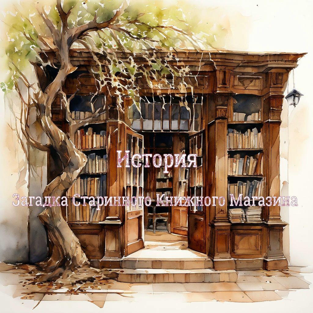 История "Загадка Старинного Книжного Магазина"