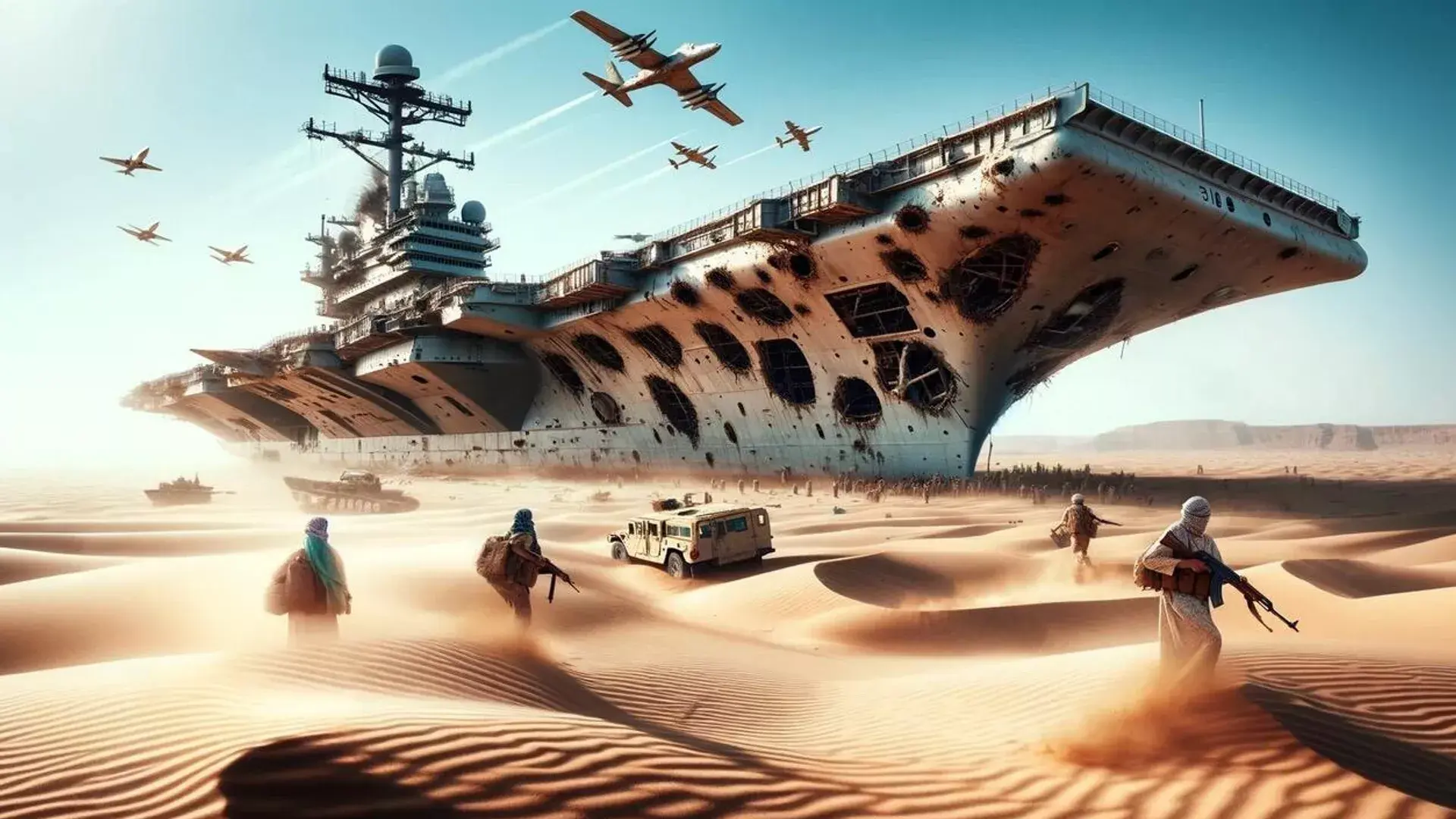 Авианосец "Дуайт Эйзенхауэр" служит России