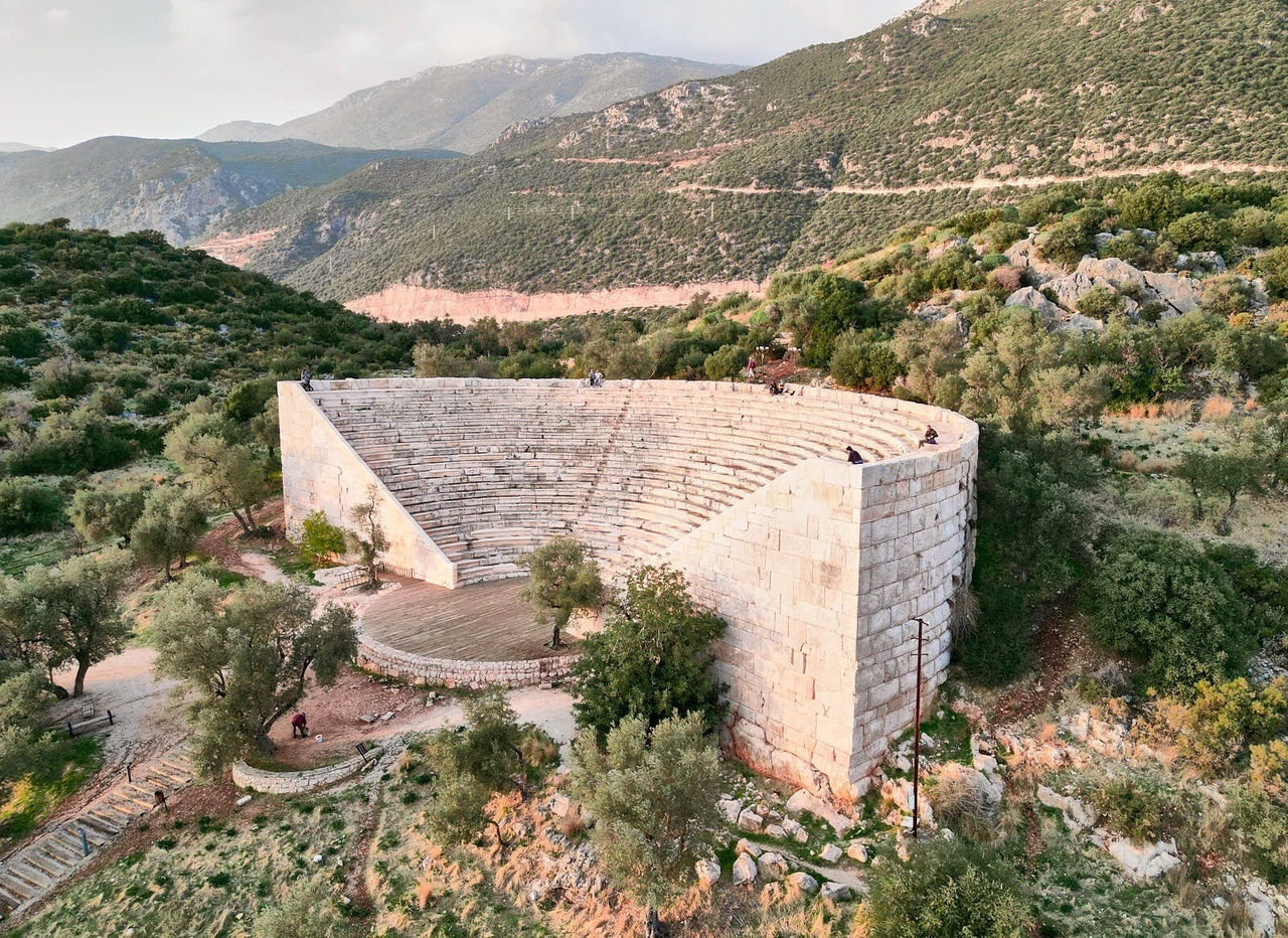 Город Гечек, самый спокойный город в Турции