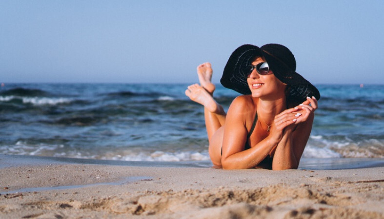 Пляж и шоколад