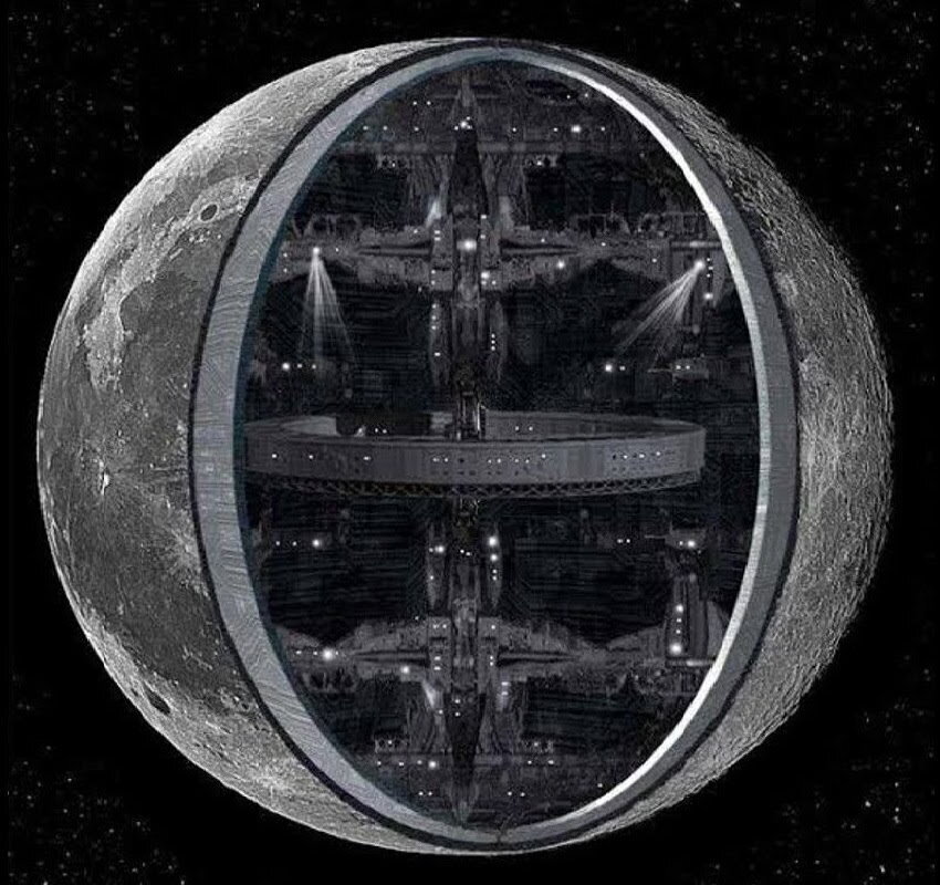 Луна как исскуственный спутник