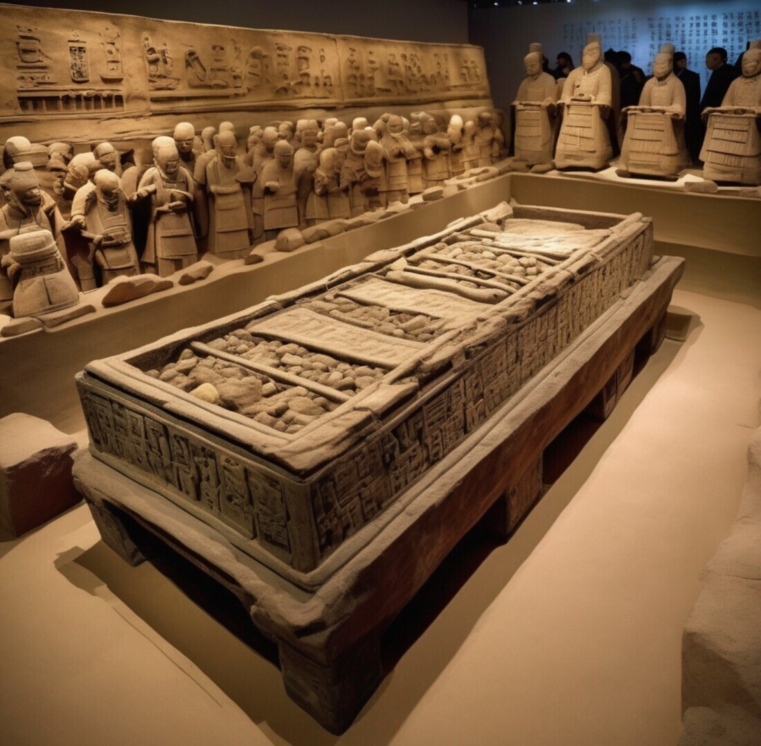 Археологическая сенсация в Китае: 16 тонн сокровищ в одном саркофаге