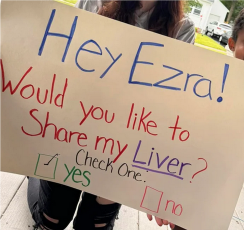 Воспитательница детского сада пожертвовала часть своей печени пятилетнему ученику