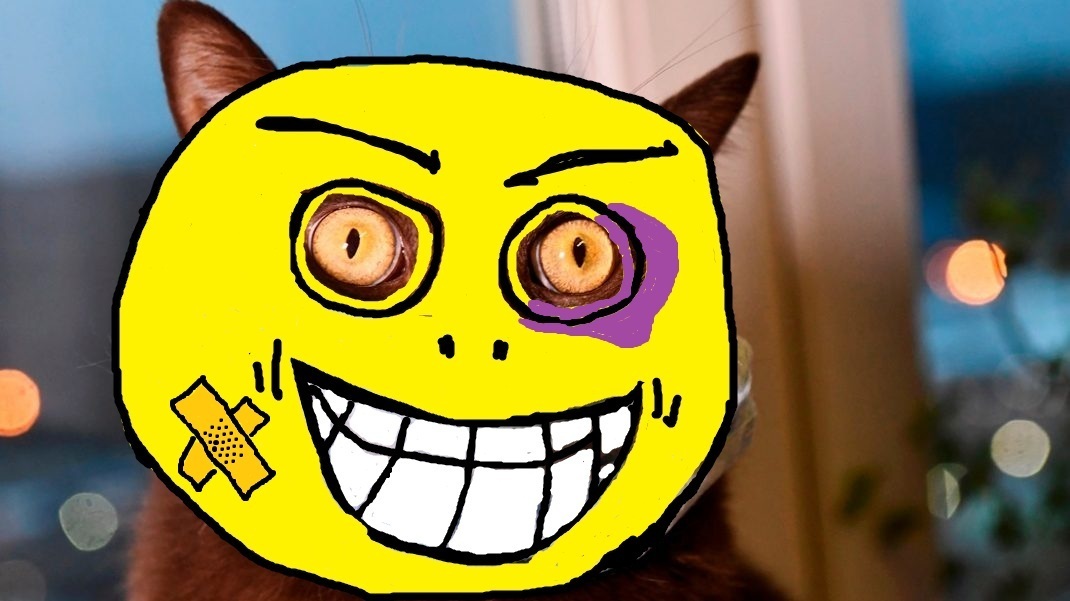 И таки еще одна "порция" старых смайликов от Хвостатого