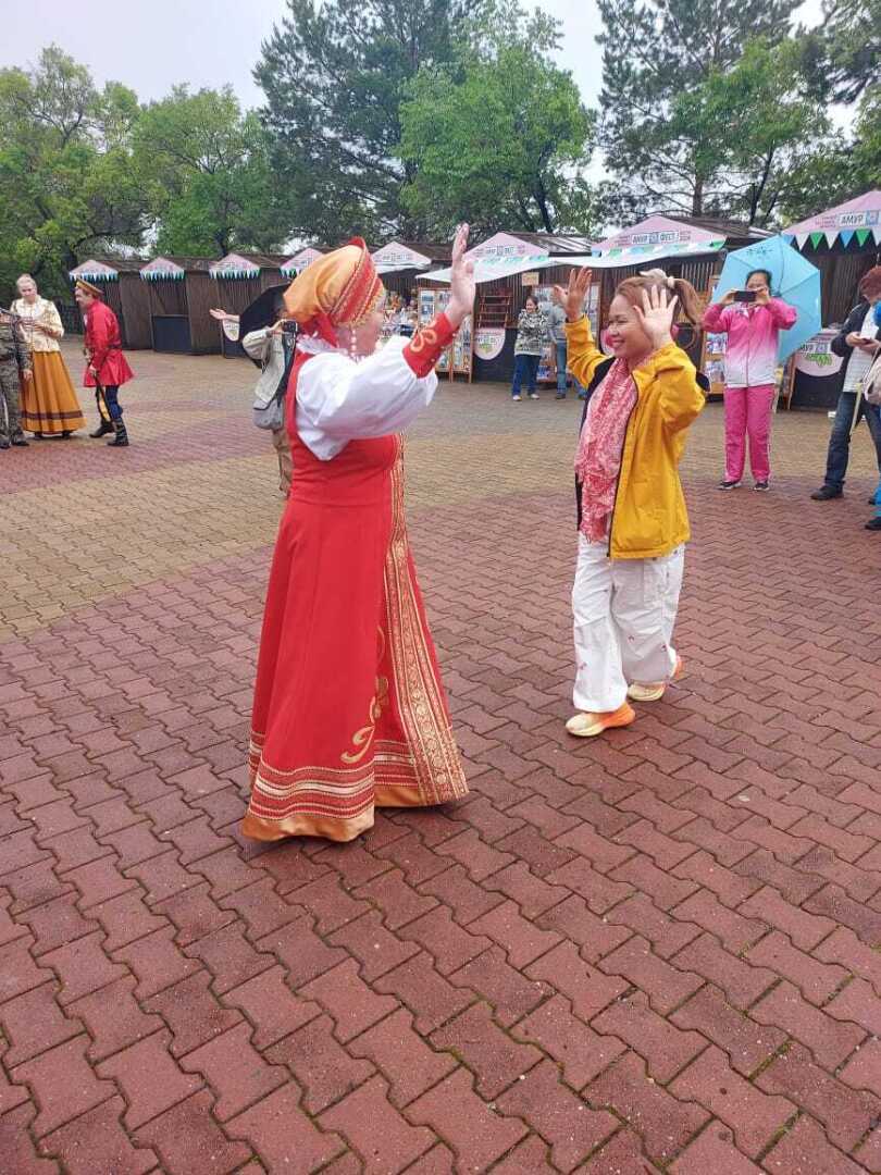 В гостях у казаков запели даже китайцы