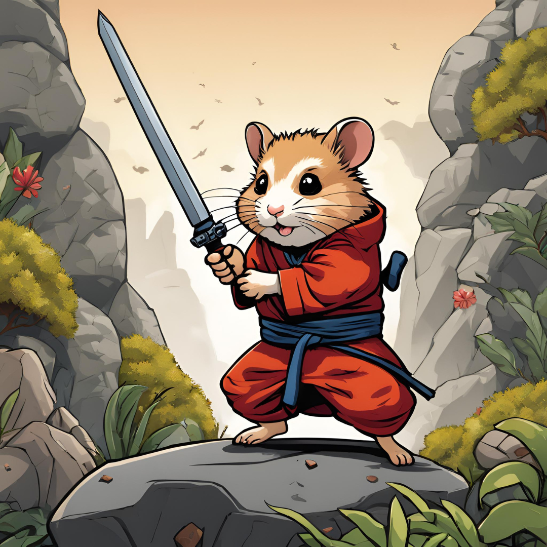 "Путь Хамстера: Искусство Боевых Игр в Свете Буддийской Мудрости"