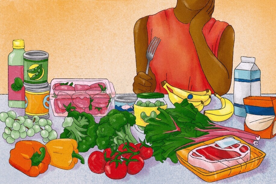 Как ходить в продуктовый магазин на одного, не тратя зря еду и деньги