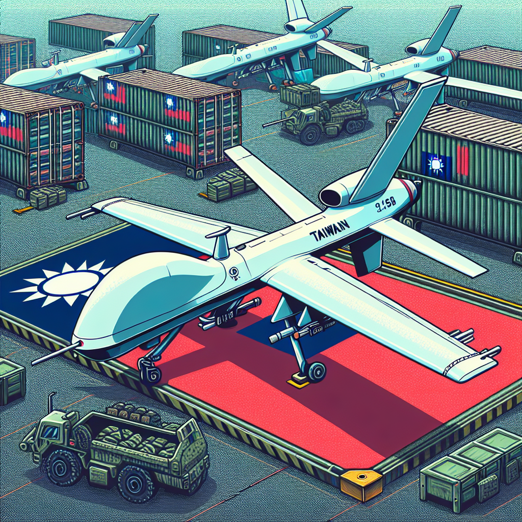 📋 Заголовок: Правительство Соединенных Штатов одобрило разрешение на экспорт дронов-камикадзе Тайваню.