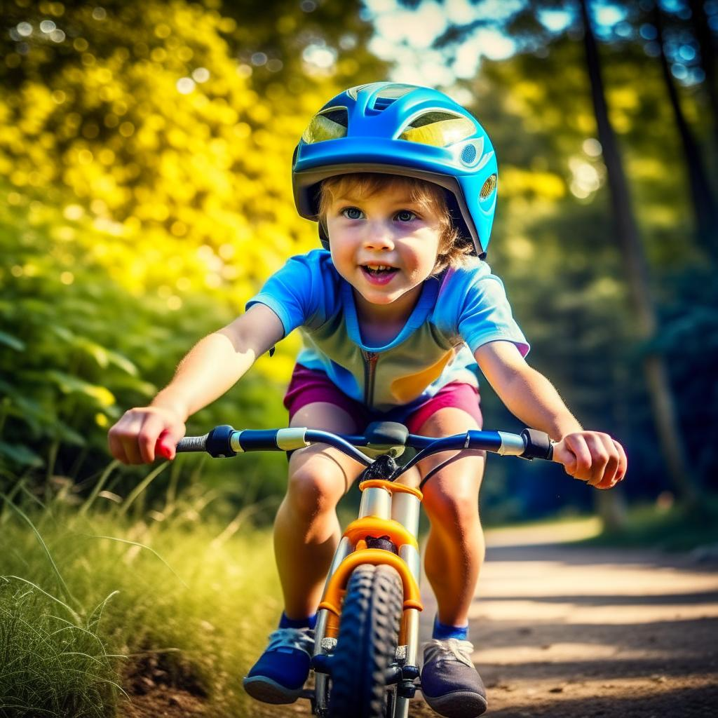 "Уверенный старт: Советы по обучению малыша езде на велосипеде с поддерживающими колесами"