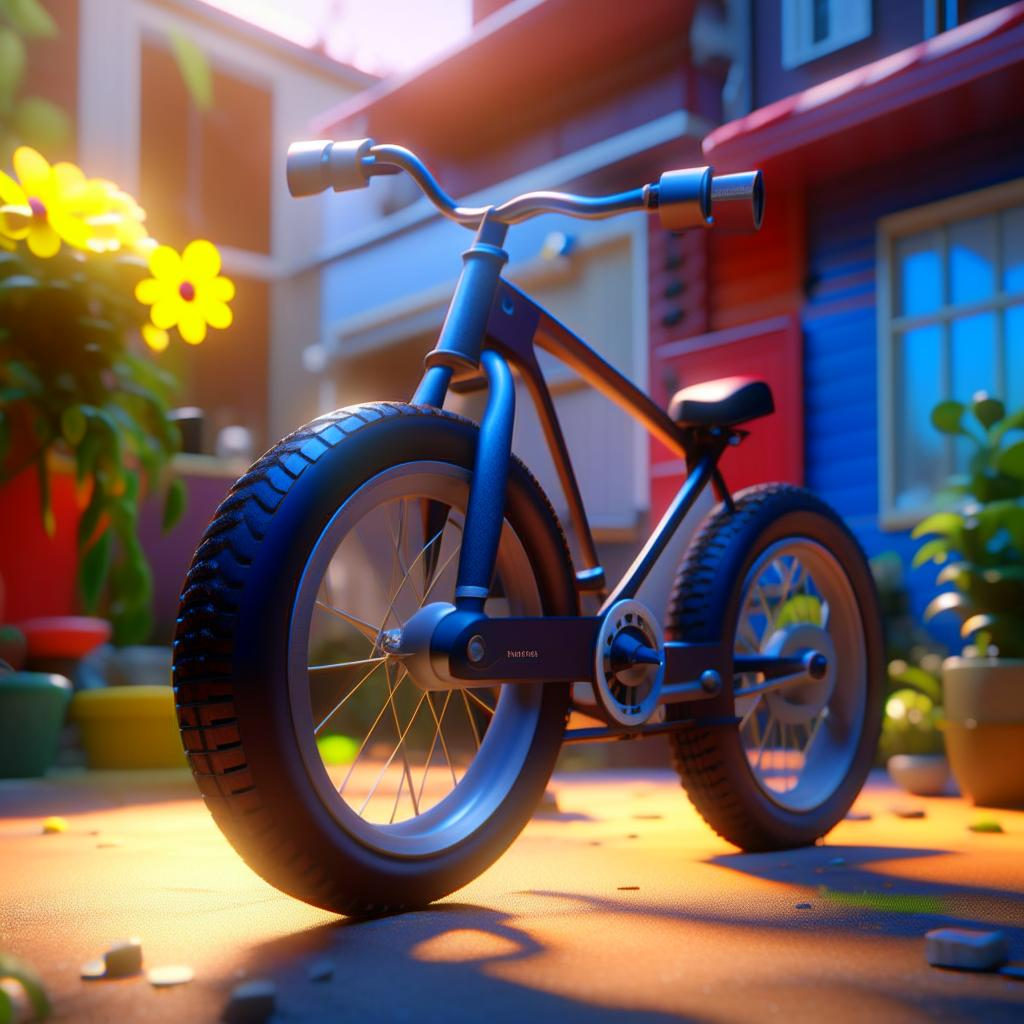 "Уверенный старт: Советы по обучению малыша езде на велосипеде с поддерживающими колесами"