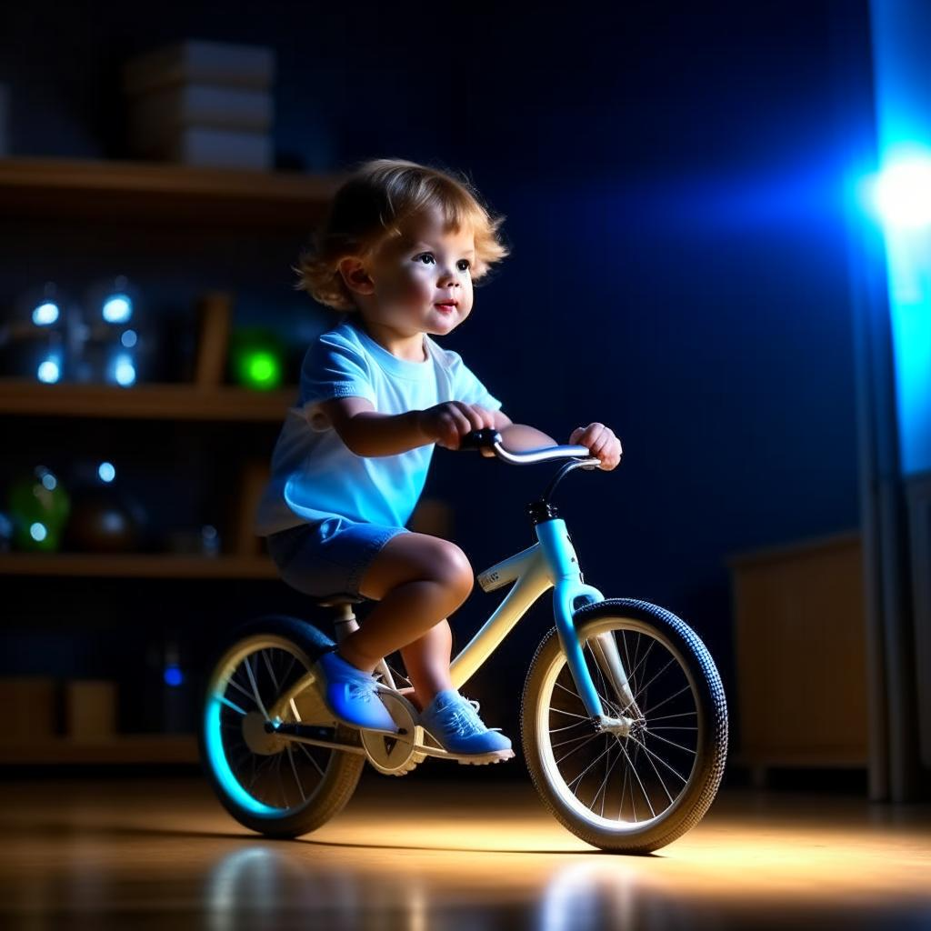 "Уверенный старт: Советы по обучению малыша езде на велосипеде с поддерживающими колесами"