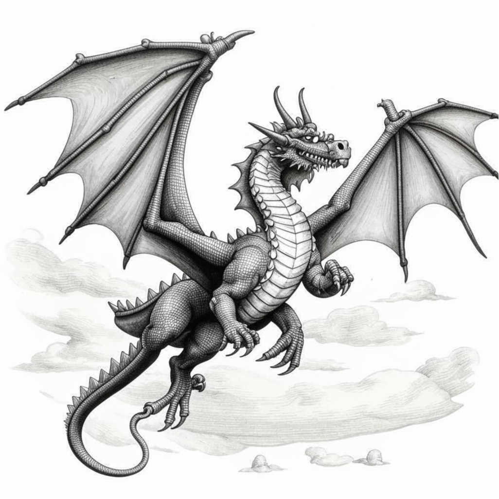 Изображение драконов в современном мире высоких технологий