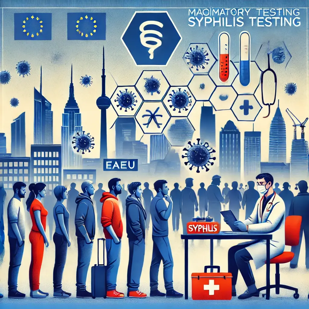 Новые меры борьбы с сифилисом: обязательное тестирование мигрантов в странах ЕАЭС