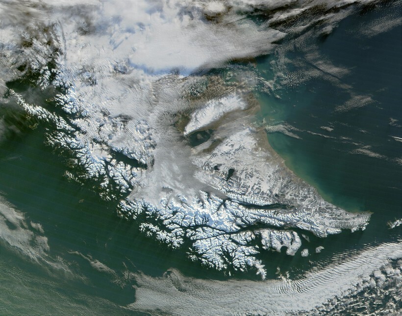 ⚡Аномалия. Почему морские волны замёрзли у аргентинского архипелага?⚡