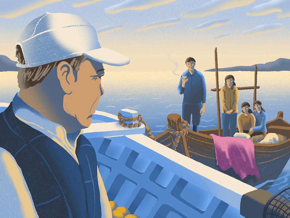 Как одна семья сбежала из Северной Кореи на шаткой лодке в открытом море