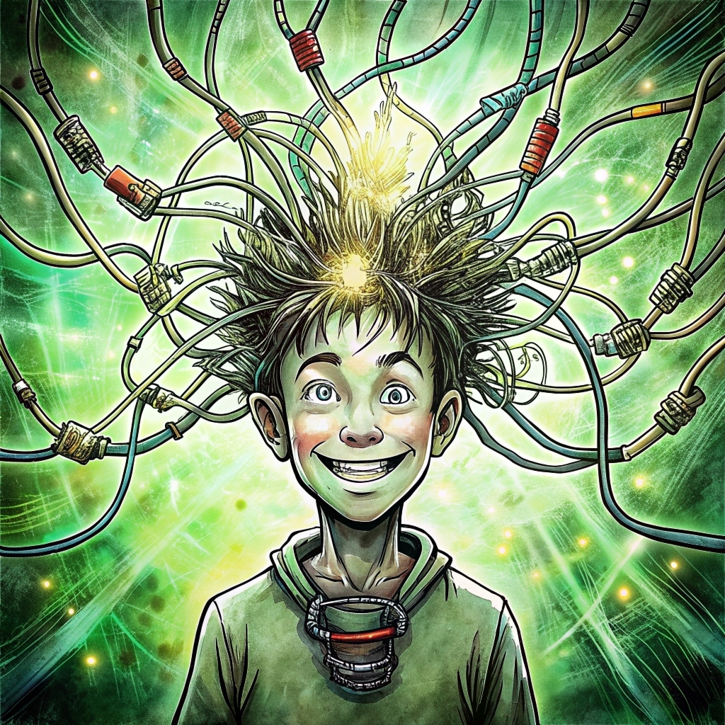 Сказка о Нейронике и волшебной нейросети