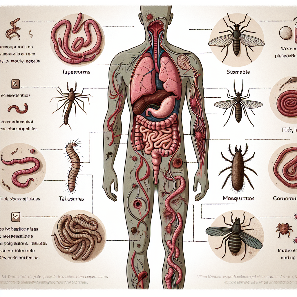 Паразиты в теле человека: Виды, Опасности и Эффективные Методы Борьбы
