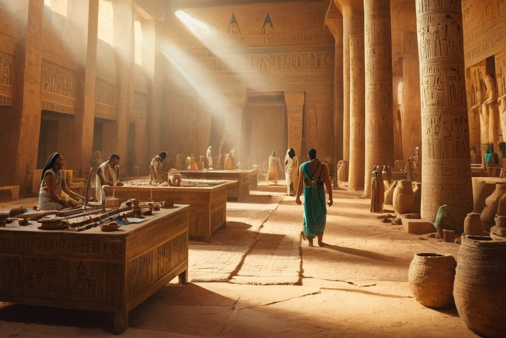 Ремесленники и торговцы древнего Египта: колесница прогресса среднего класса. Часть 3