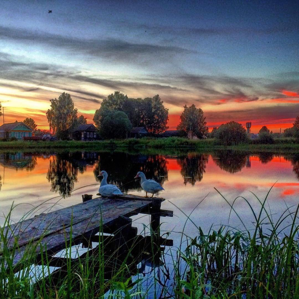 Деревня где моя душа отдыхает