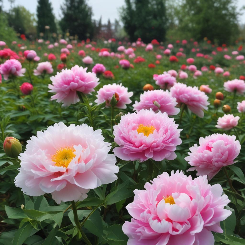 Пионы: выращивание и уход