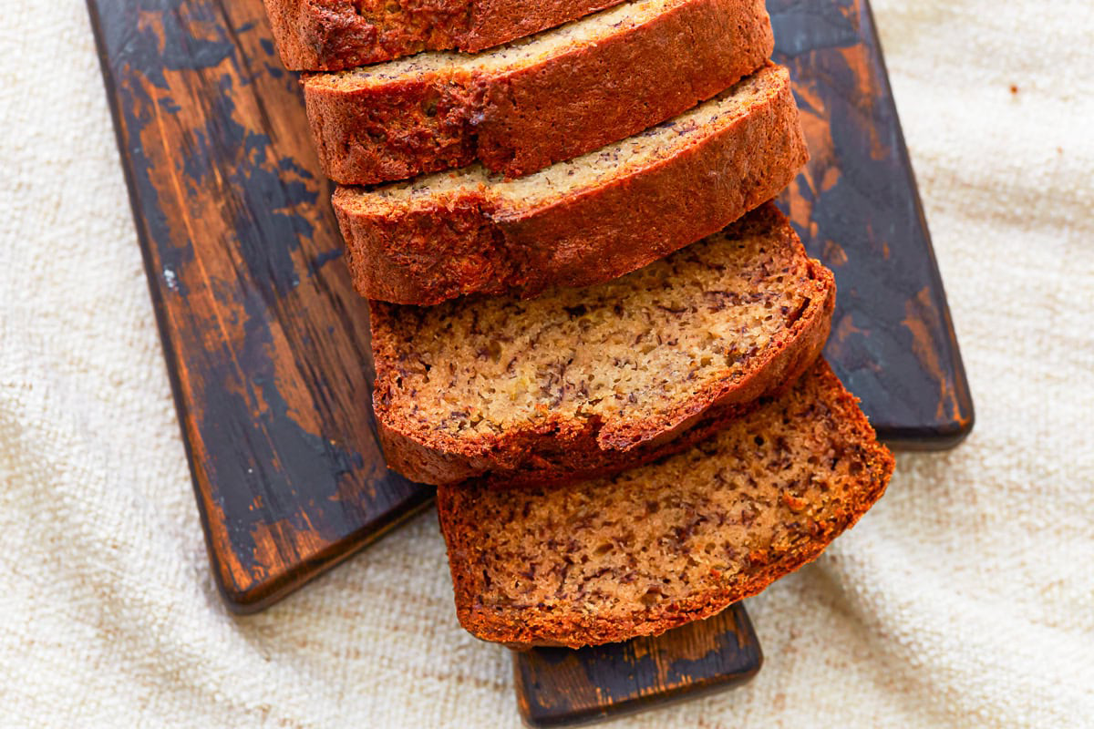 Рецепт безглютенового бананового хлеба: Вкусный и легкий в приготовлении