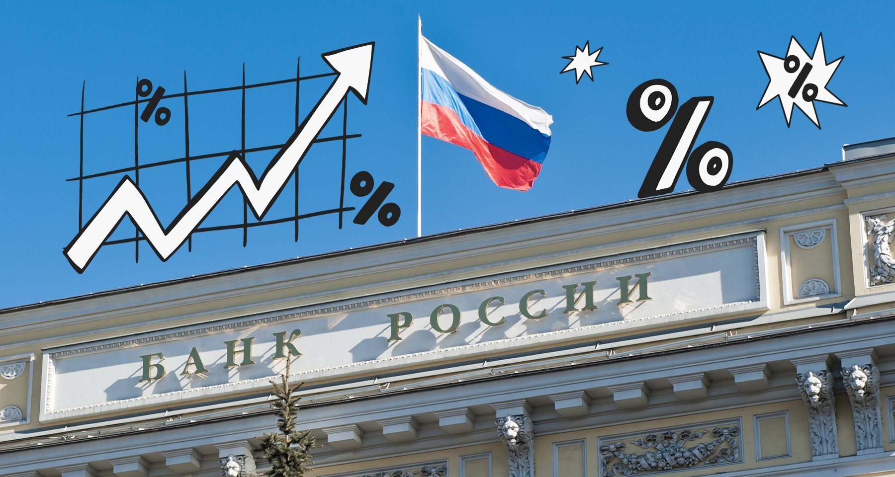 ⚡ЦБ может поднять ключевую ставку до 18% или даже 20%, по итогам заседания  26 июля. Что будет с инфляцией, ценами на жилье и продукты?