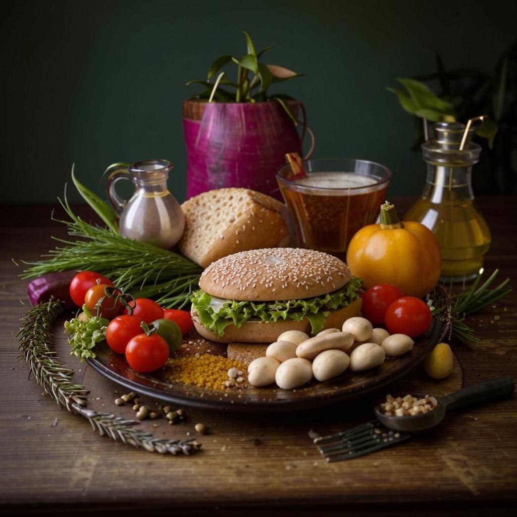 Еда в 2024 году: Инновации, Устойчивость и Здоровье