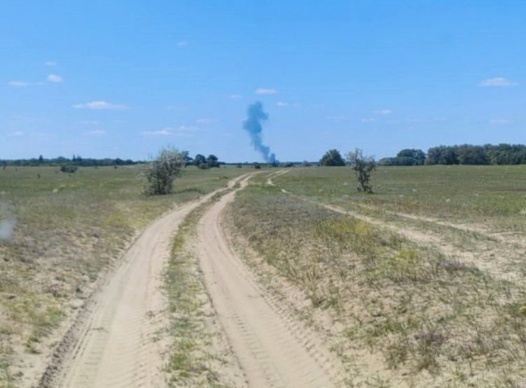 Под Волгоградом упал бомбардировщик Су-34.