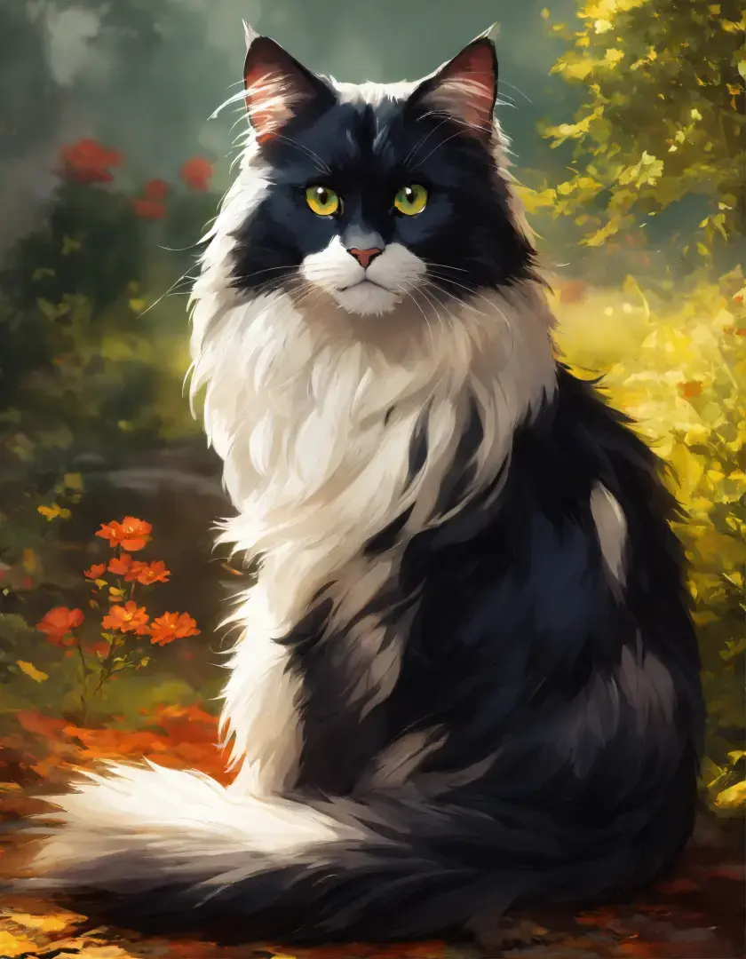 Сказка про мальчика Тёму и говорящего кота.