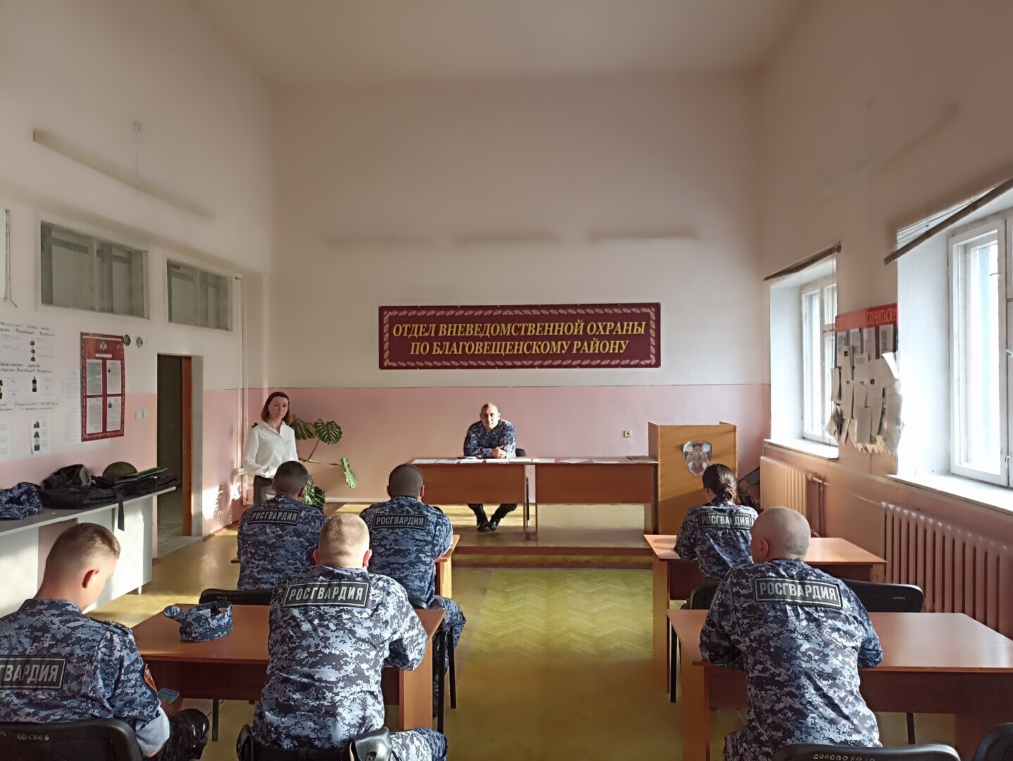 Росгвардейцы Башкортостана отметили день образования подразделения вневедомственной охраны города Благовещенск