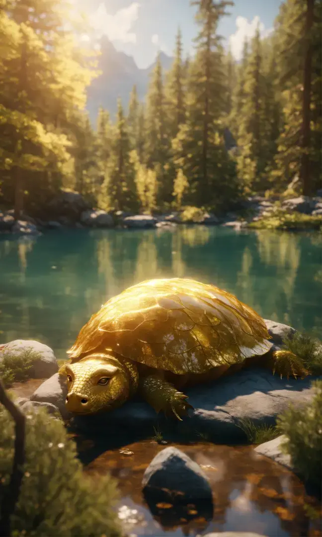 Сказка на ночь, про Тёму и его приключениях при раскрытии тайны волшебного озера.