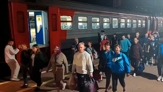 Россия эвакуирует тысячи людей из-за вторжения украинских войск