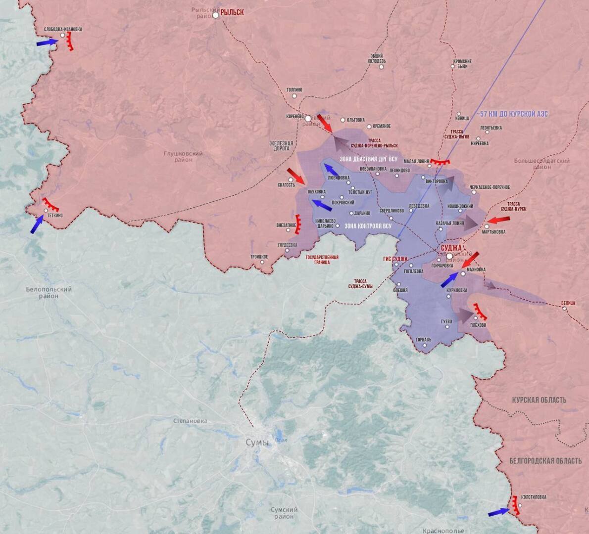Врио главы Курской области Смирнов: под оккупацией ВСУ находятся две тысячи человек