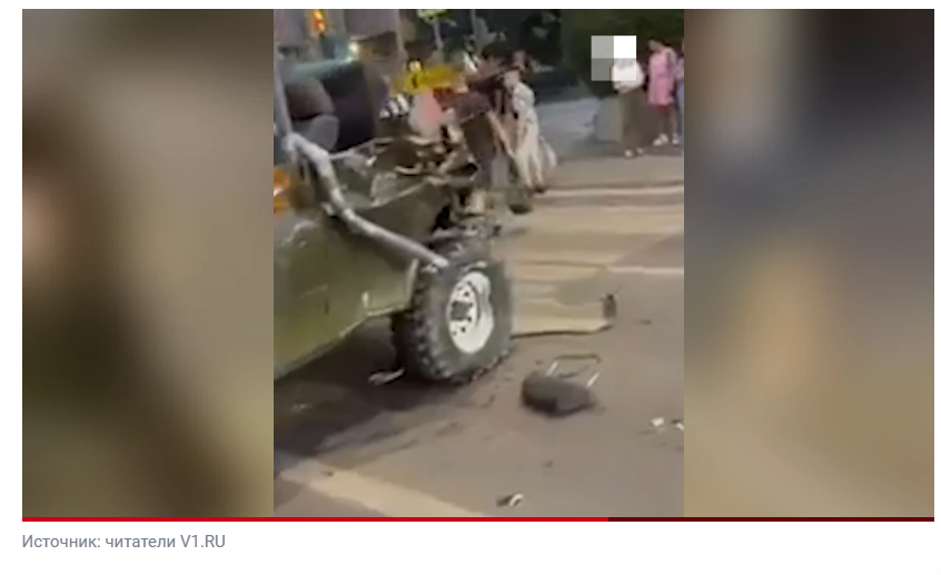 ⚡Водка зло⚡ Пьяный тракторист два часа гонял на военном КАМАЗе по центру Волгограда, пока не сбил человека