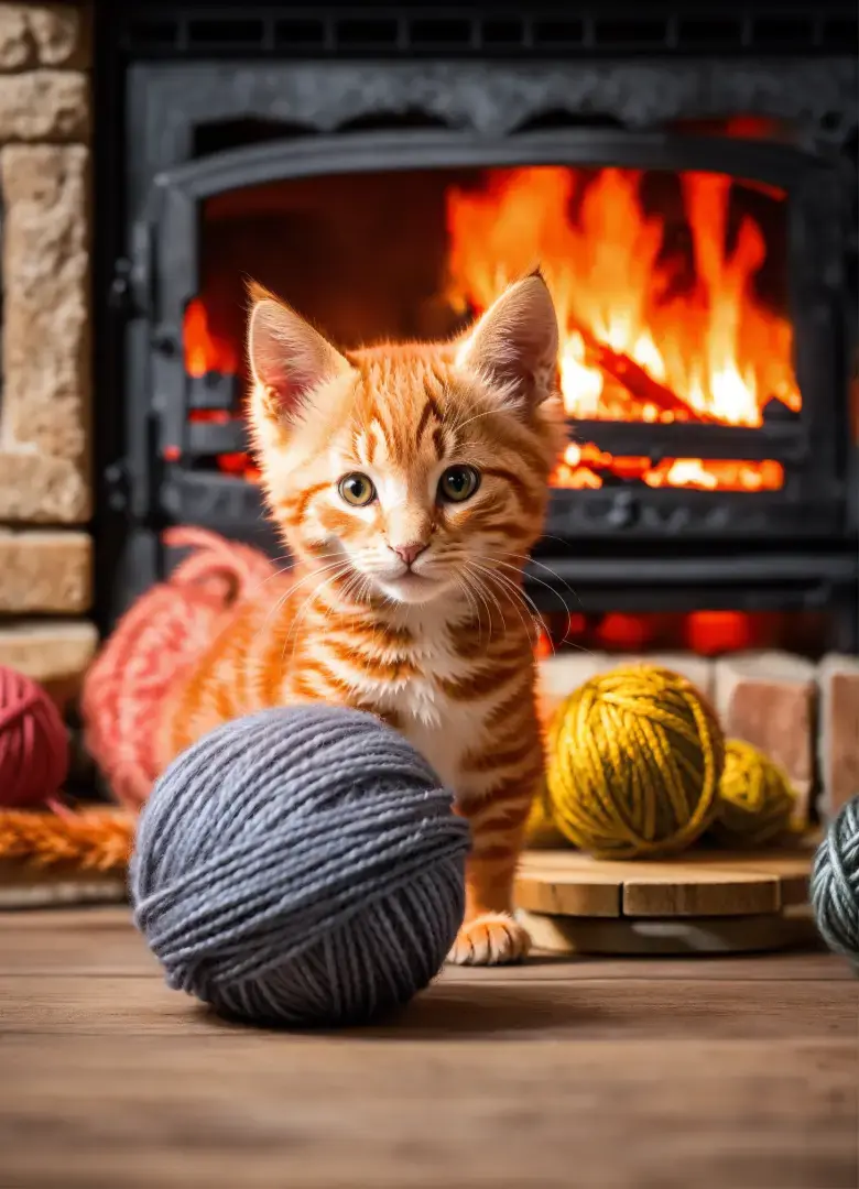 Сказка на ночь, про умного котёнка Ваську.