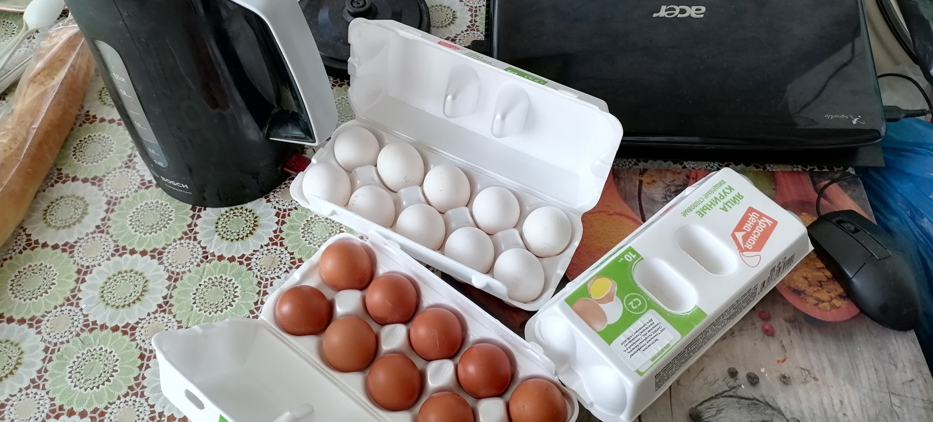 А что с ценами на яйца? Сравнение: Россия and Беларусь.