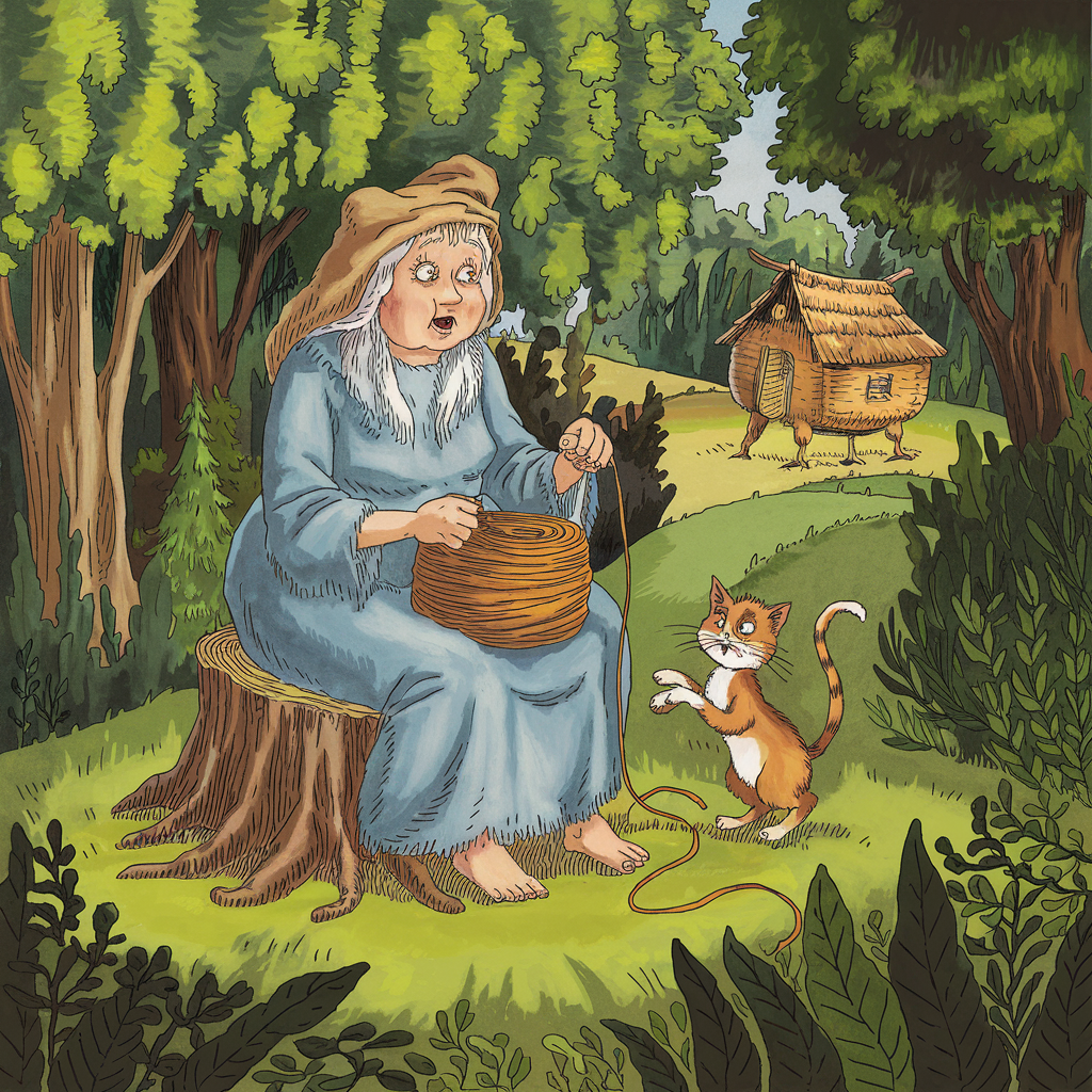 Сказка на ночь, про умного котёнка Ваську.