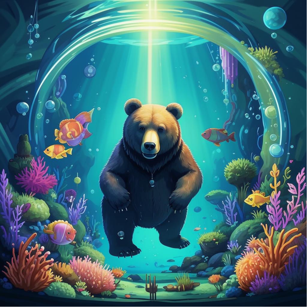 Детская сказка на ночь, о трёх медведях.