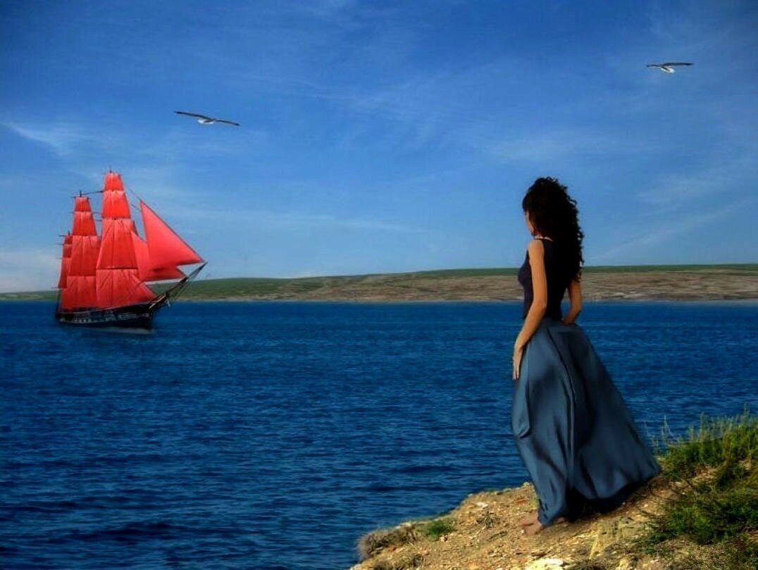 Алые паруса или Как разбиваются женские мечты?